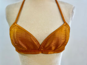 Tara, the halter bra in Kanchipuram Silk