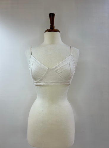 Amrapali, the crop top bra in organic cotton