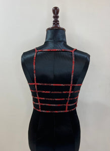 Shobai, the Corset in Velvet & Modal Silk