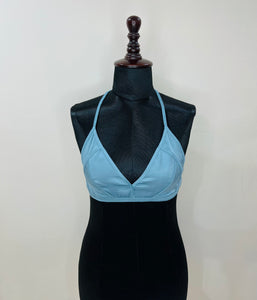 Maya the halter bra in Modal Silk
