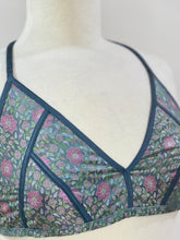 Load image into Gallery viewer, Maya the halter in Tanchoi Brocade