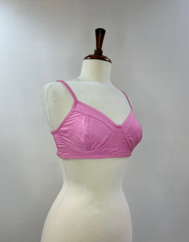 Amrapali the crop top bra in Mulberry Silk